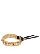 Matchesfashion.com Dolce & Gabbana - Crystal Embellished Headband - Womens - Gold