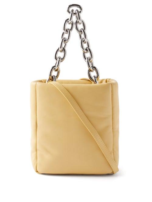 Stand Studio - Diya Leather Cross-body Bag - Womens - Light Beige