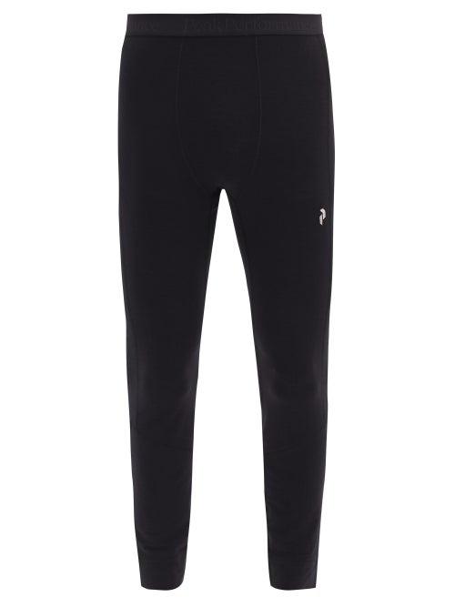 Matchesfashion.com Peak Performance - Magic Technical-jersey Thermal Leggings - Mens - Black