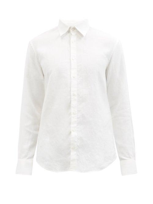 Bourrienne Paris X - Reveur Linen Shirt - Mens - White
