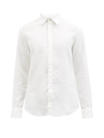 Bourrienne Paris X - Reveur Linen Shirt - Mens - White