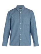 A.p.c. Geoffrey Chambray Cotton-blend Shirt