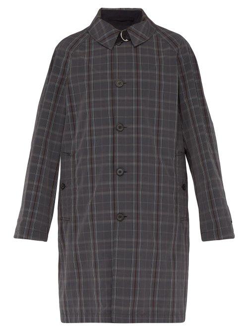Matchesfashion.com Lanvin - Reversible Cotton Trench Coat - Mens - Black
