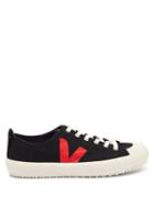 Matchesfashion.com Veja - Nova V Logo Low Top Trainers - Womens - Black Red