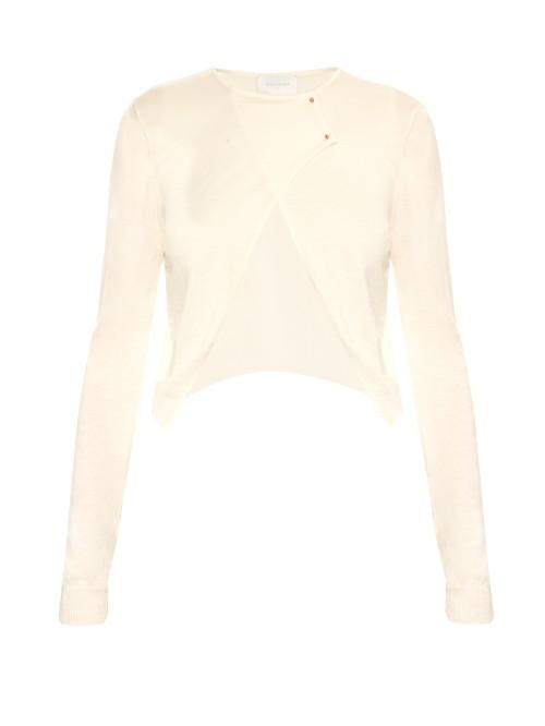 Esteban Cortázar Wool, Silk And Cashmere-knit Cardigan
