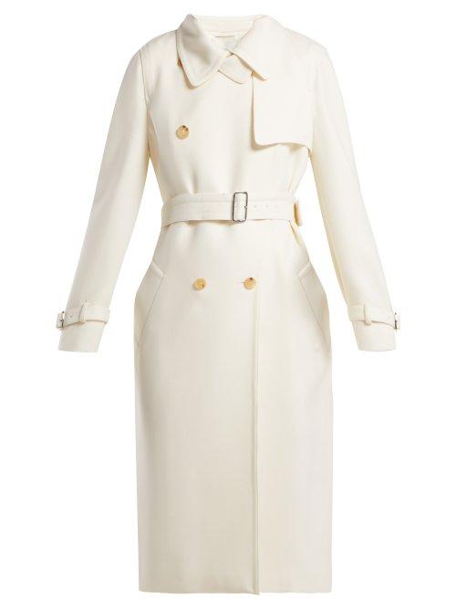 Matchesfashion.com Max Mara - Dalia Coat - Womens - White