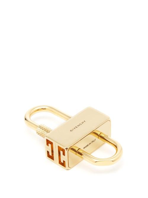 Givenchy - 4g Padlock Charm - Mens - Gold