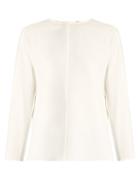 Vince Cady Crepe Open-back Top