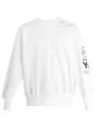 Y-3 Logo Long-sleeved Cotton-blend Sweatshirt