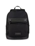 Burberry Brit Leather Trim Nylon Backpack