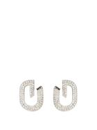 Matchesfashion.com Givenchy - G-link Crystal-embellished Earrings - Womens - Crystal