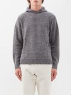 Iris Von Arnim - Aaron Hooded Cashmere Sweater - Mens - Grey