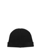 Lemaire Ribbed-knit Wool Beanie Hat