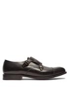 Matchesfashion.com Church's - Detroit Double Monk Strap Leather Shoes - Mens - Black