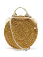 Matchesfashion.com Muu - Rosa Straw Basket Bag - Womens - Beige Multi