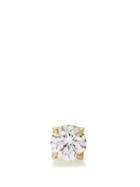 Lizzie Mandler - Diamond & 18kt Gold Single Stud Earring - Womens - Yellow Gold