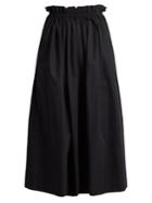 Chloé Paperbag-waist Cotton Skirt
