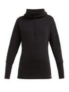 Matchesfashion.com Pepper & Mayne - High Neck Brushed Jersey Sweatshirt - Womens - Black
