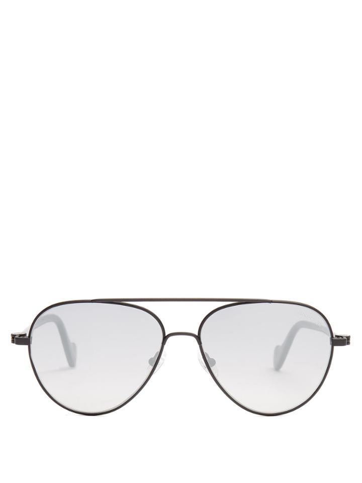 Moncler Eyewear Aviator Metal Sunglasses