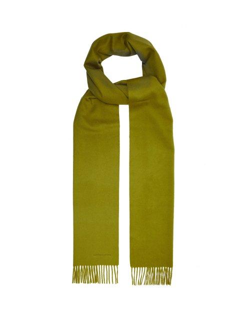 Matchesfashion.com Bottega Veneta - Cashmere Scarf - Womens - Green
