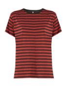 R13 Striped Boyfriend-fit Cotton T-shirt
