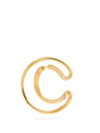 Matchesfashion.com Charlotte Chesnais - Ego Gold Plated Single Earring - Womens - Gold