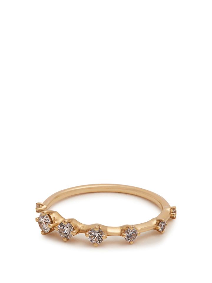 Fernando Jorge Diamond & Yellow-gold Sequence Ring
