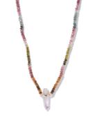 Jia Jia - Tourmaline, Amethyst And 14kt Gold Beaded Necklace - Womens - Multi