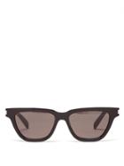 Saint Laurent - Sulpice Cat-eye Acetate Sunglasses - Womens - Black