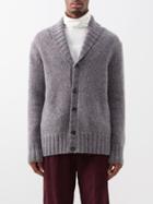 Gabriela Hearst - Casa Shawl-lapel Cashmere Cardigan - Mens - Grey