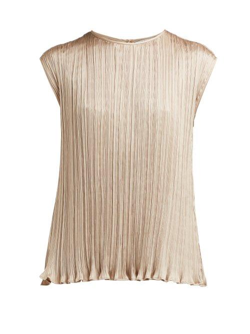 Matchesfashion.com Max Mara - Urbino Top - Womens - Beige