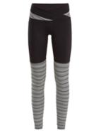 Matchesfashion.com Track & Bliss - Paradise Performance Leggings - Womens - Black Multi