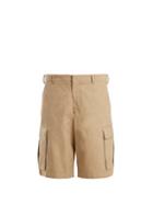 Matchesfashion.com Martine Rose - Cargo Pocket Cotton Long Shorts - Womens - Beige