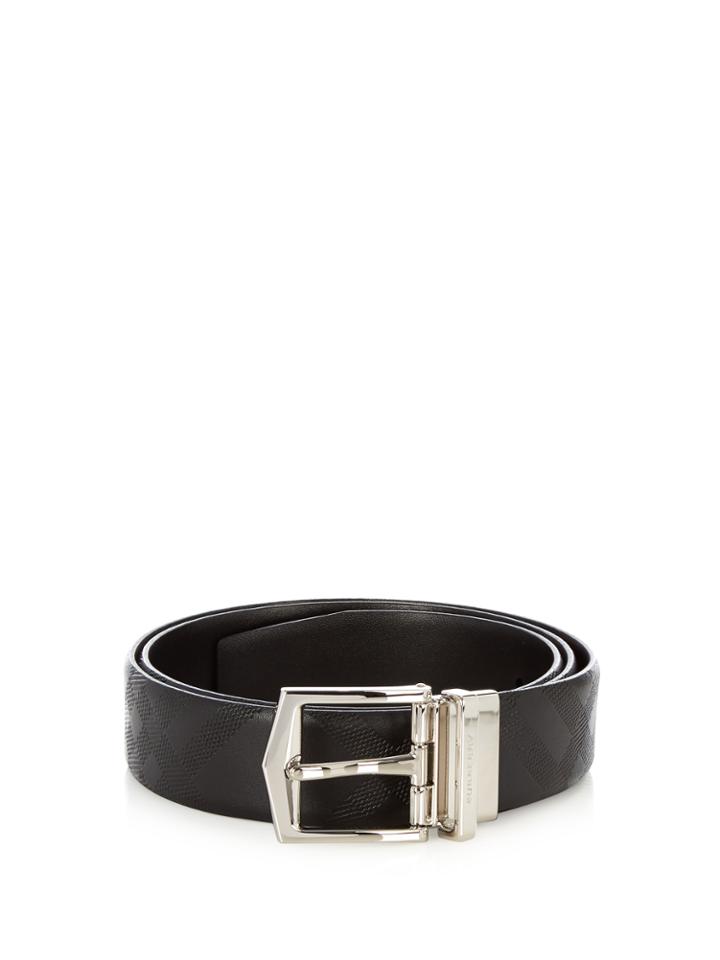 Burberry James Reversible Leather Belt