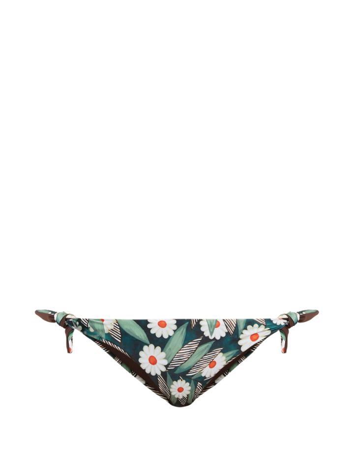 Mara Hoffman Daisy-print Tie-side Bikini Briefs