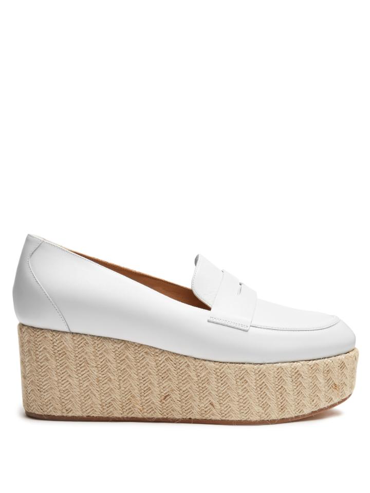 Gabriela Hearst Brucco Leather Espadrilles