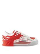 Dolce & Gabbana - Custom 2.0 Panelled Trainers - Mens - Red White