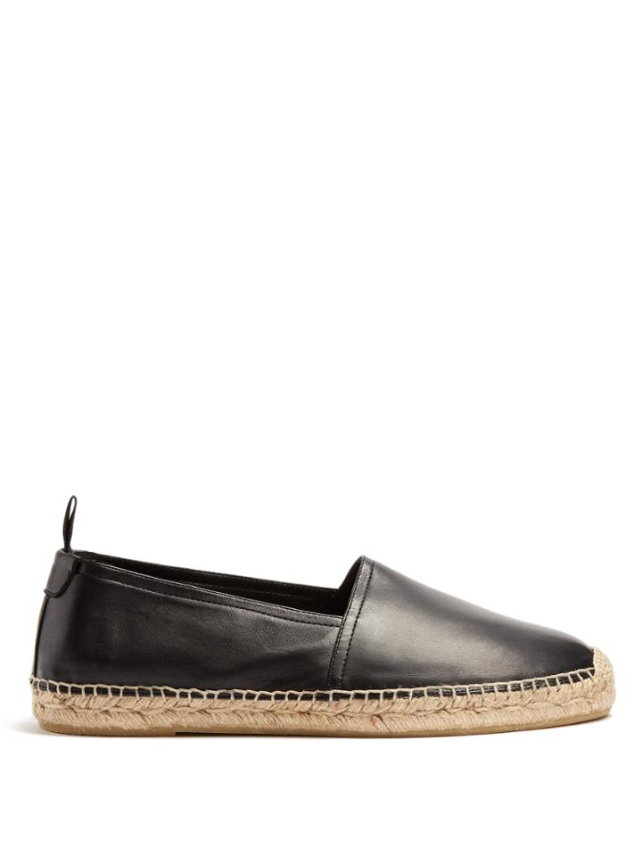 Saint Laurent Smooth-leather Espadrilles