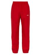 Matchesfashion.com Heron Preston - Technical Track Pants - Mens - Red