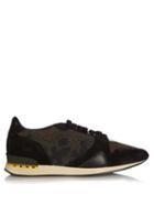 Burberry Shoes & Accessories Field Low-top Suede And Mesh Trainers