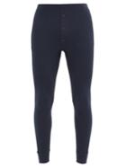 Matchesfashion.com Hemen Biarritz - Organic-cotton Blend Jersey Thermal Leggings - Mens - Navy