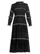 Isabel Marant Étoile Lyukio Ruffle-trimmed Tiered Cotton Dress