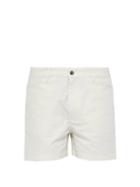 Matchesfashion.com Phipps - Ranger Mid Rise Cotton Shorts - Mens - White
