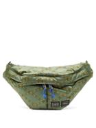 Matchesfashion.com Aries - X Porter Chain-print Technical Cross-body Bag - Womens - Khaki Multi