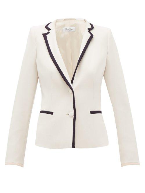 Matchesfashion.com Max Mara - Robert Blazer - Womens - Ivory Multi