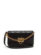 Matchesfashion.com Givenchy - Pocket Quilted Leather Cross Body Bag - Womens - Black