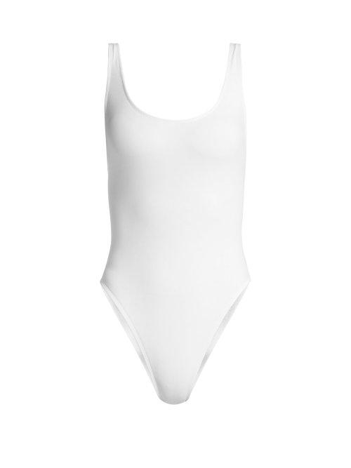 Matchesfashion.com Diane Von Furstenberg - Cheeky Swimsuit - Womens - White