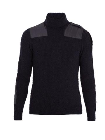 Moncler C X Craig Green Roll-neck Wool-blend Sweater