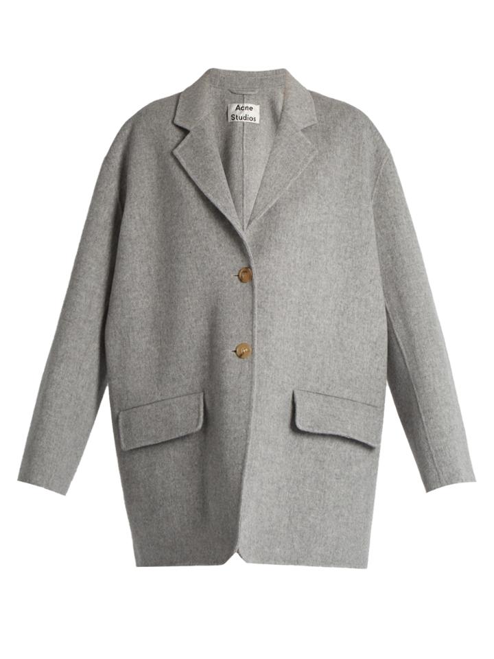 Acne Studios Lupi Doubl Wool-blend Coat