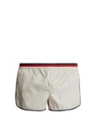Matchesfashion.com Gucci - Striped Waist Swim Shorts - Mens - Cream Multi